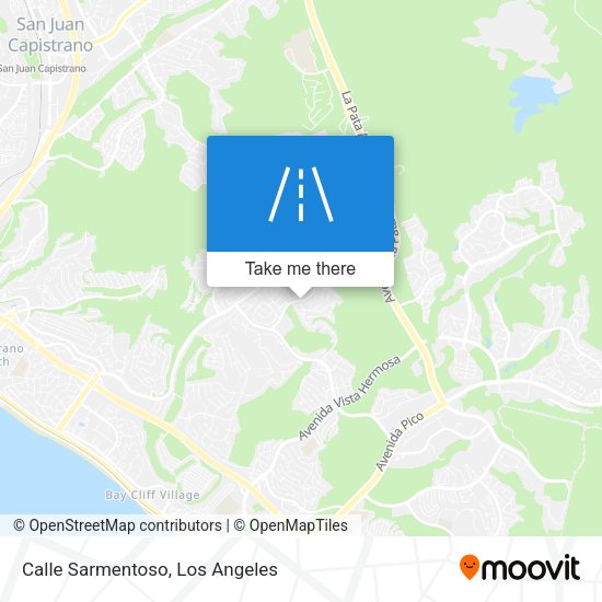 Mapa de Calle Sarmentoso