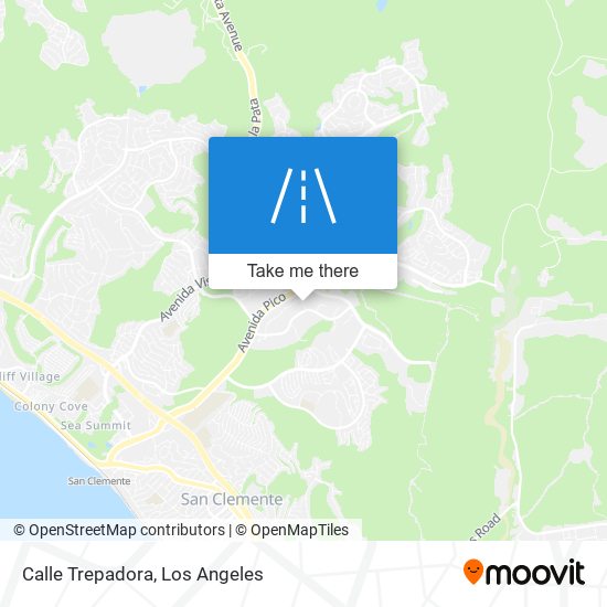 Calle Trepadora map