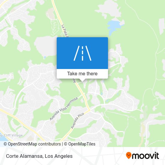 Mapa de Corte Alamansa
