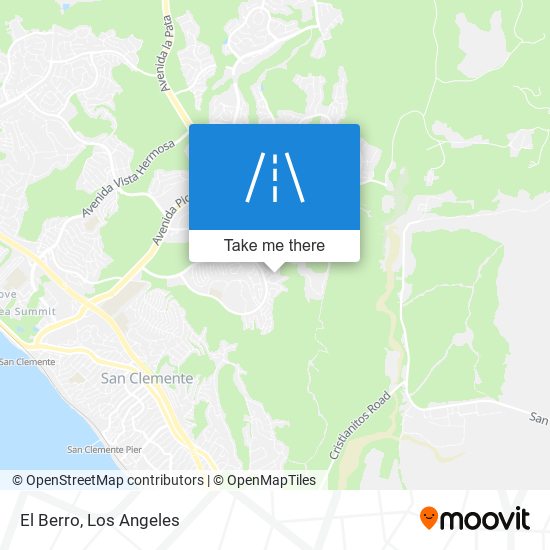 Mapa de El Berro