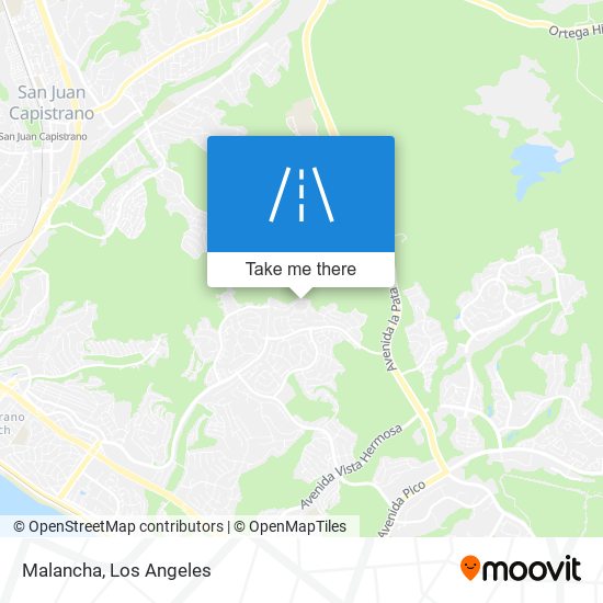 Mapa de Malancha