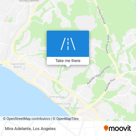 Mapa de Mira Adelante