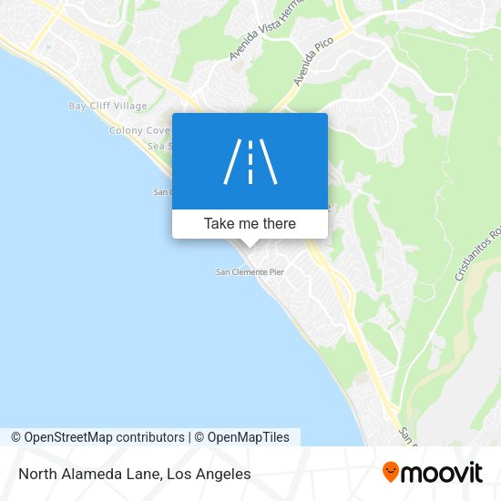 Mapa de North Alameda Lane