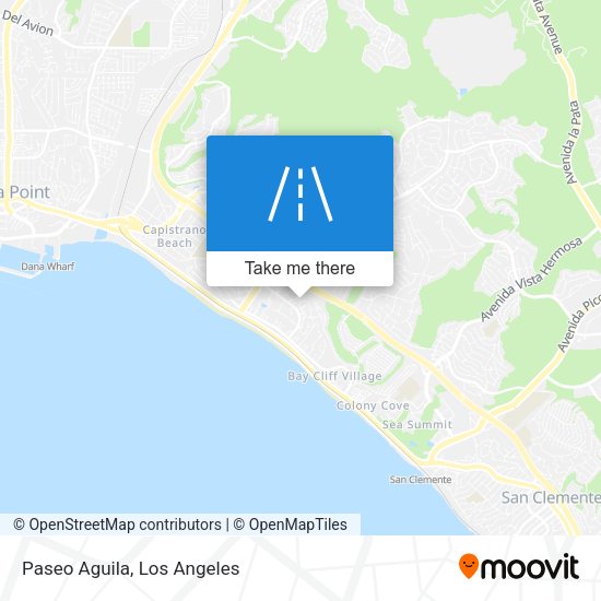 Mapa de Paseo Aguila