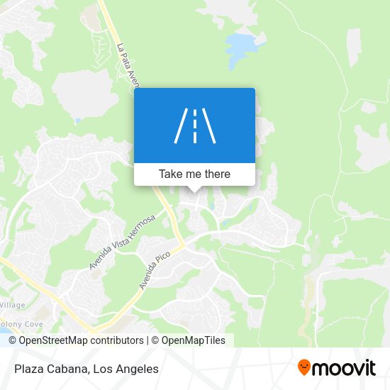 Mapa de Plaza Cabana