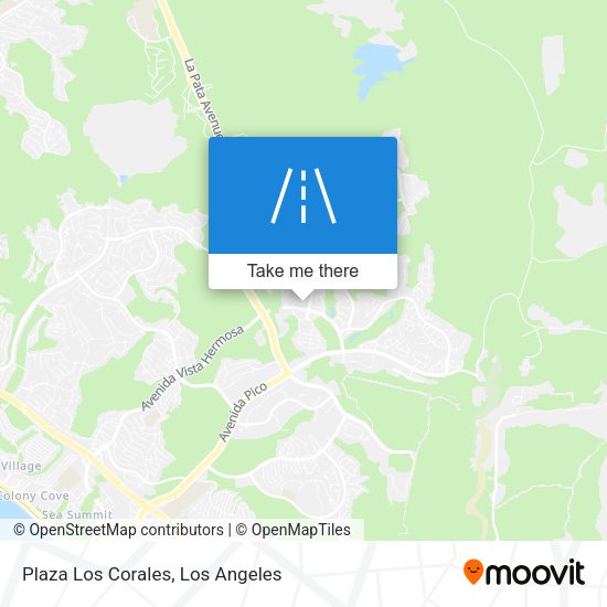 Mapa de Plaza Los Corales
