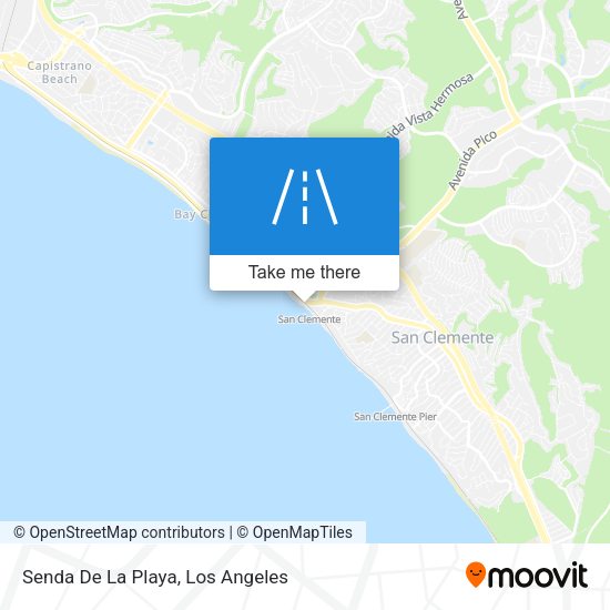 Mapa de Senda De La Playa