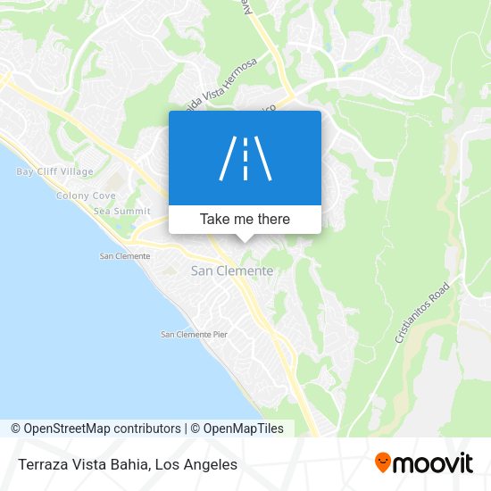 Mapa de Terraza Vista Bahia