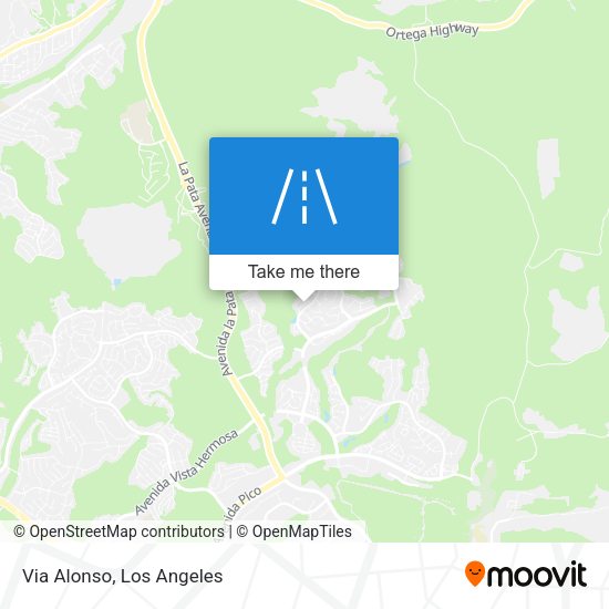 Mapa de Via Alonso