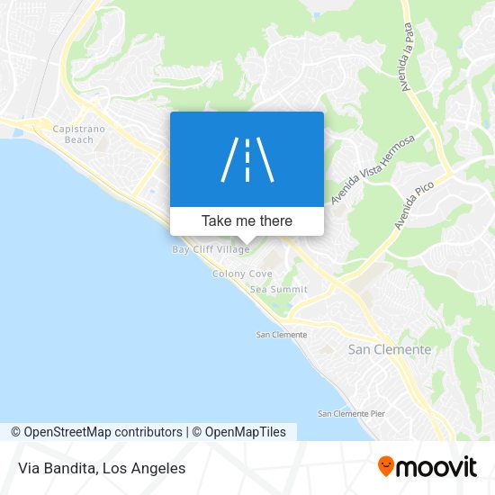 Mapa de Via Bandita