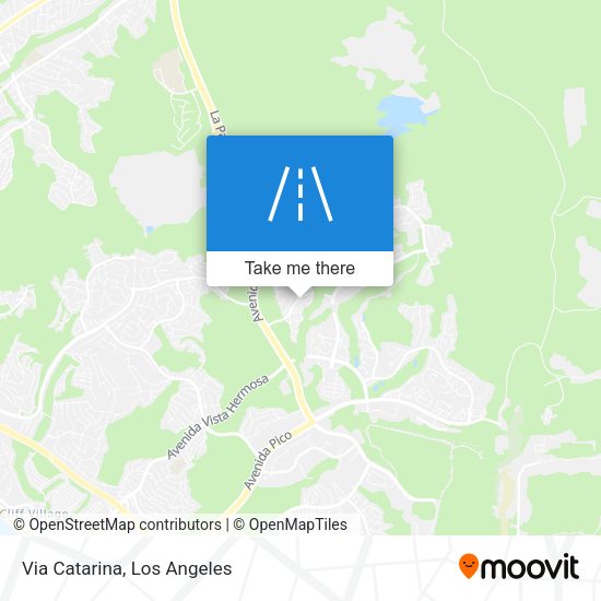 Mapa de Via Catarina