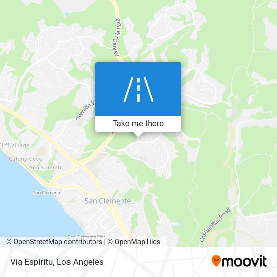 Mapa de Via Espiritu