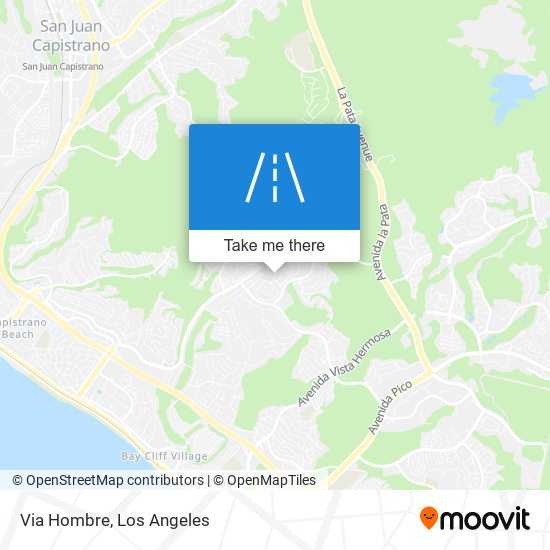 Mapa de Via Hombre