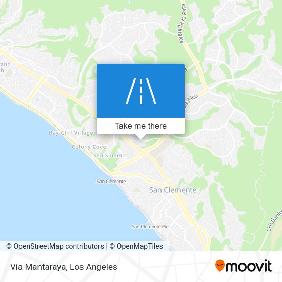 Mapa de Via Mantaraya