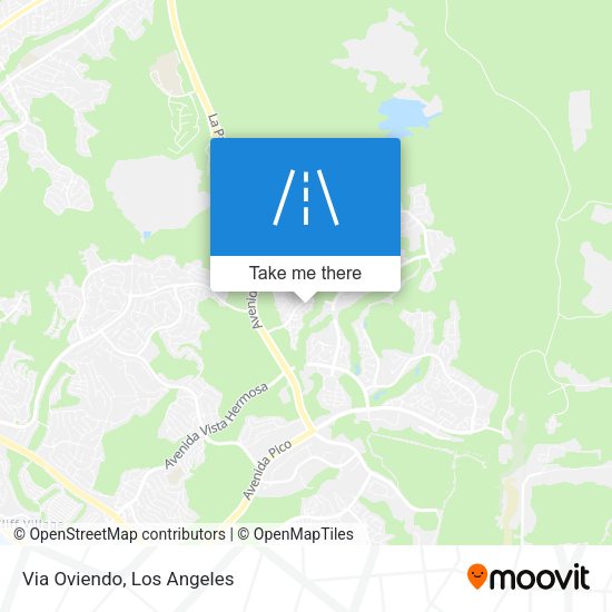 Mapa de Via Oviendo