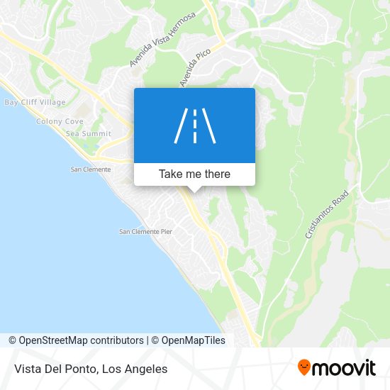 Mapa de Vista Del Ponto