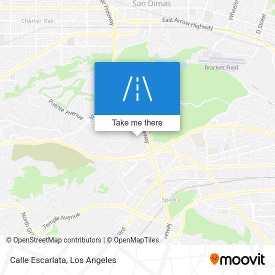 Calle Escarlata map