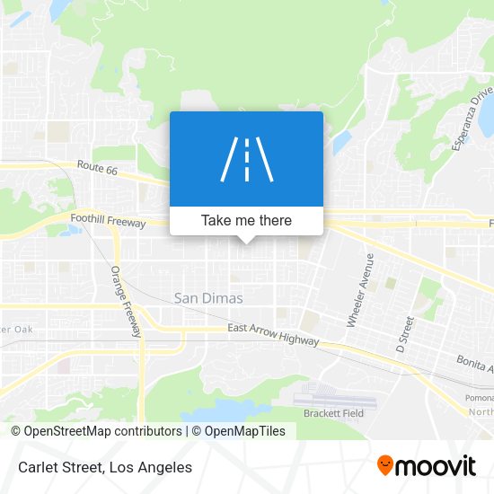Mapa de Carlet Street