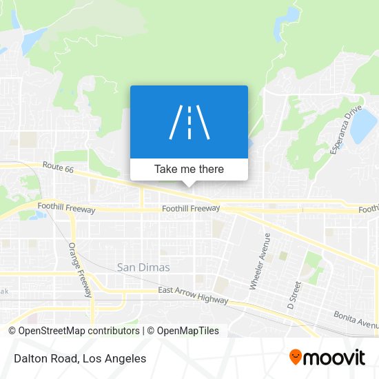 Mapa de Dalton Road