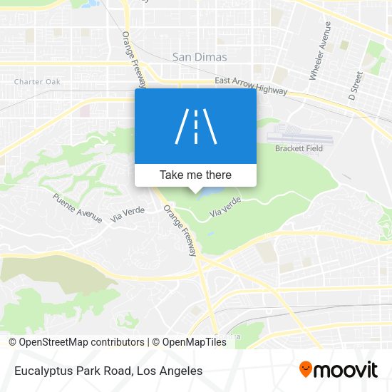 Eucalyptus Park Road map