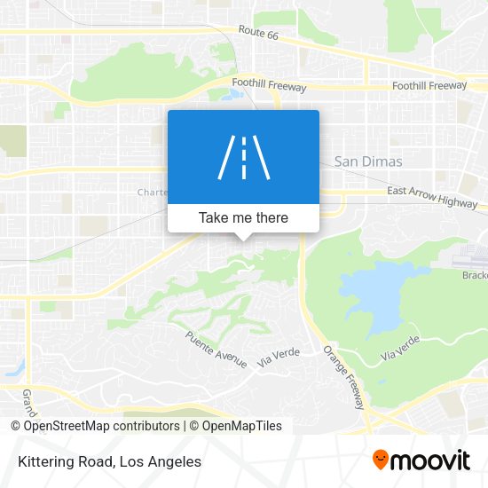 Mapa de Kittering Road