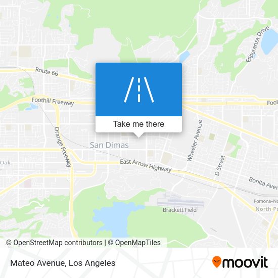 Mapa de Mateo Avenue