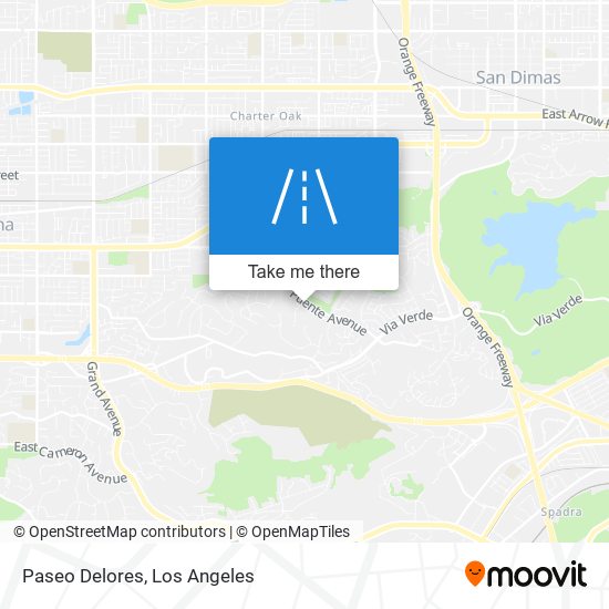 Mapa de Paseo Delores