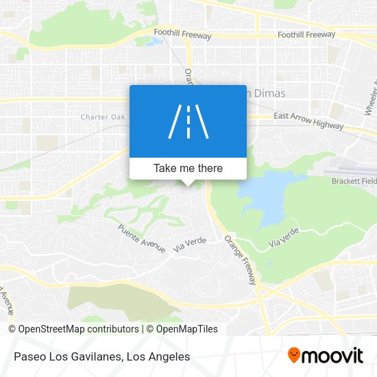 Mapa de Paseo Los Gavilanes