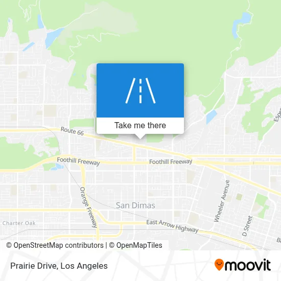 Prairie Drive map