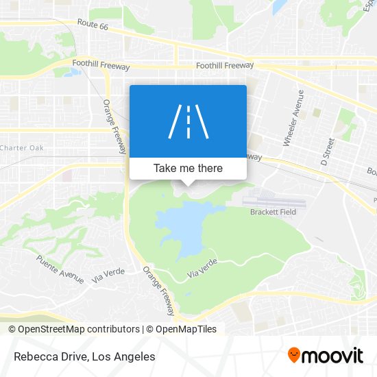 Mapa de Rebecca Drive