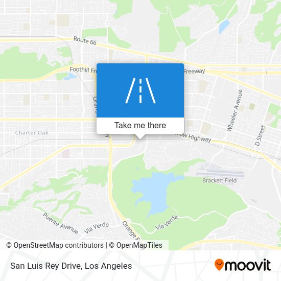 Mapa de San Luis Rey Drive