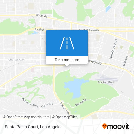 Santa Paula Court map