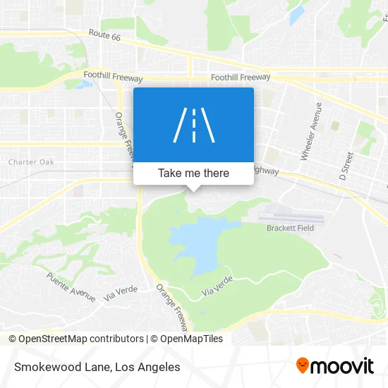Smokewood Lane map