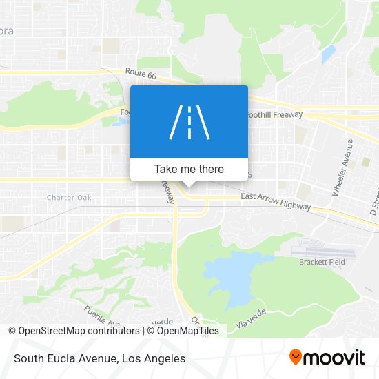 South Eucla Avenue map