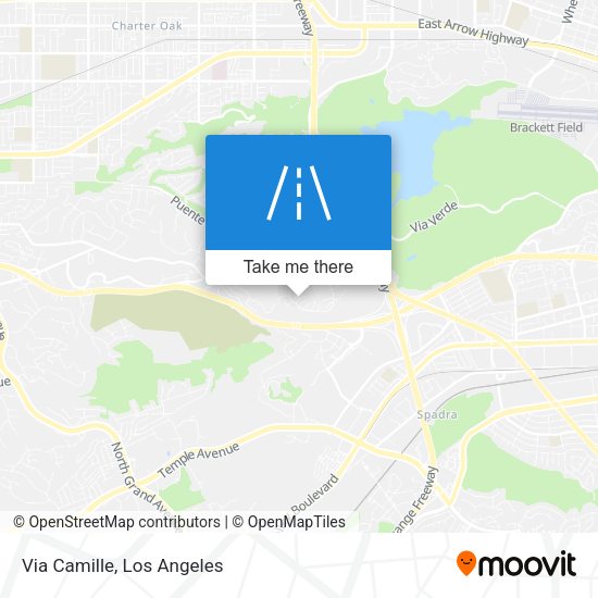 Mapa de Via Camille