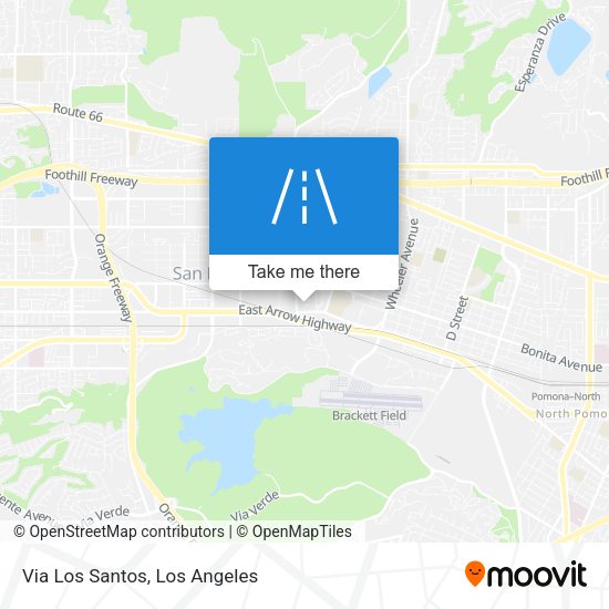 Mapa de Via Los Santos