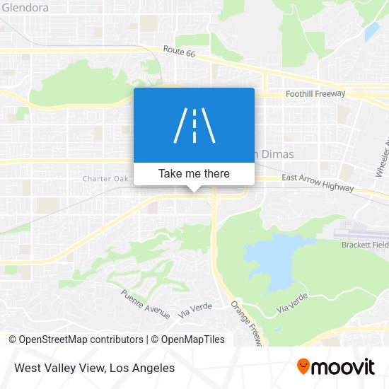 West Valley View map