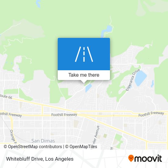 Whitebluff Drive map