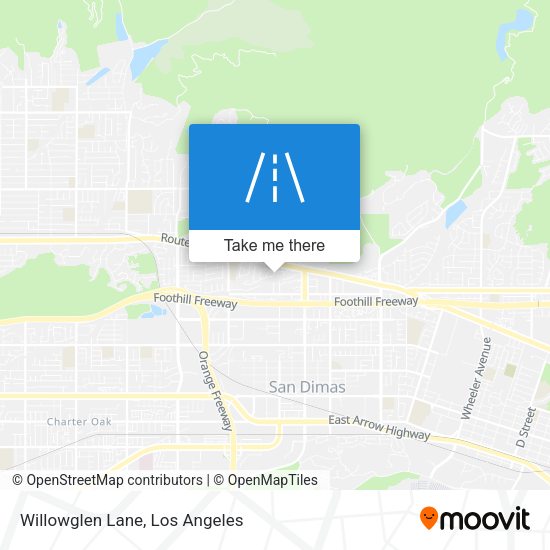 Mapa de Willowglen Lane