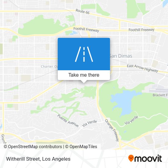 Mapa de Witherill Street