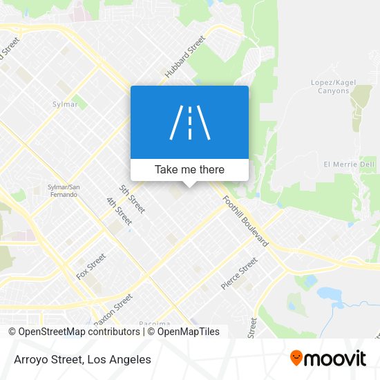 Mapa de Arroyo Street