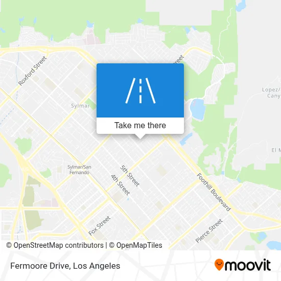 Fermoore Drive map
