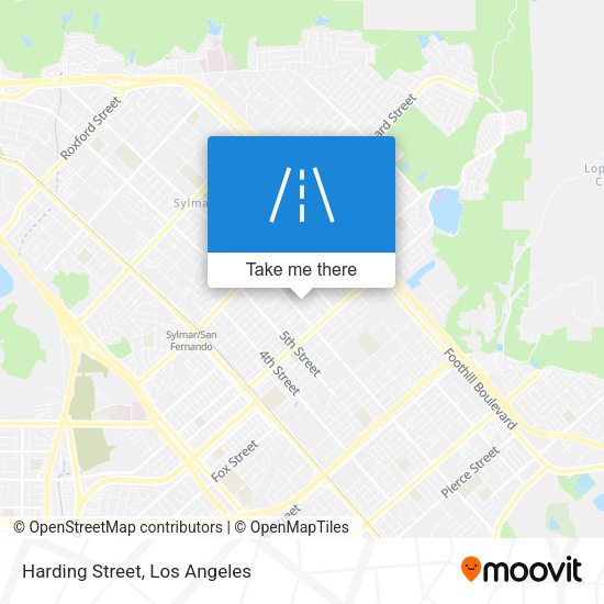 Mapa de Harding Street