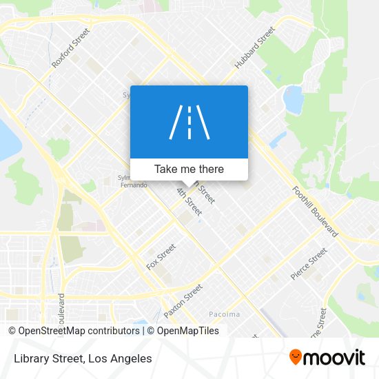 Mapa de Library Street