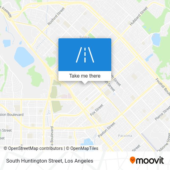 South Huntington Street map