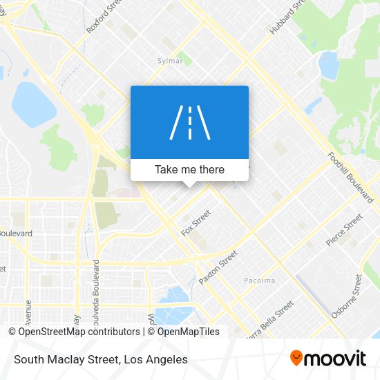 Mapa de South Maclay Street