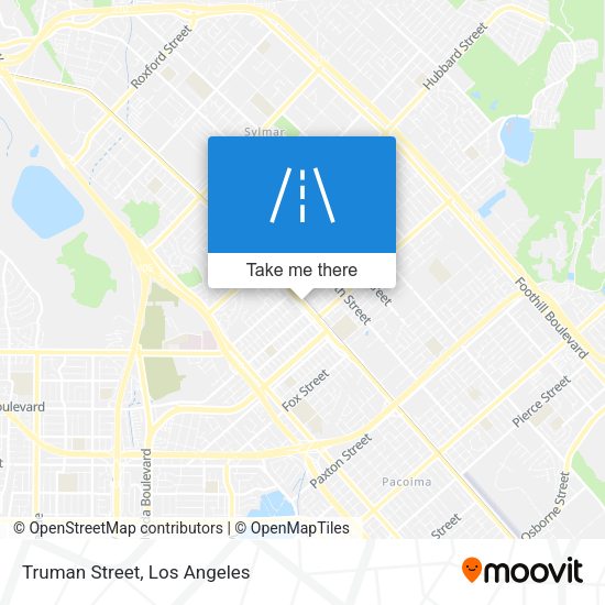 Mapa de Truman Street