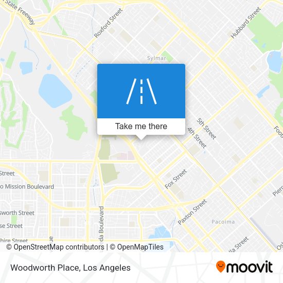 Mapa de Woodworth Place