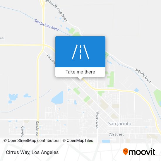 Mapa de Cirrus Way