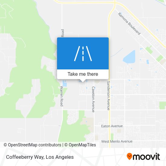 Mapa de Coffeeberry Way